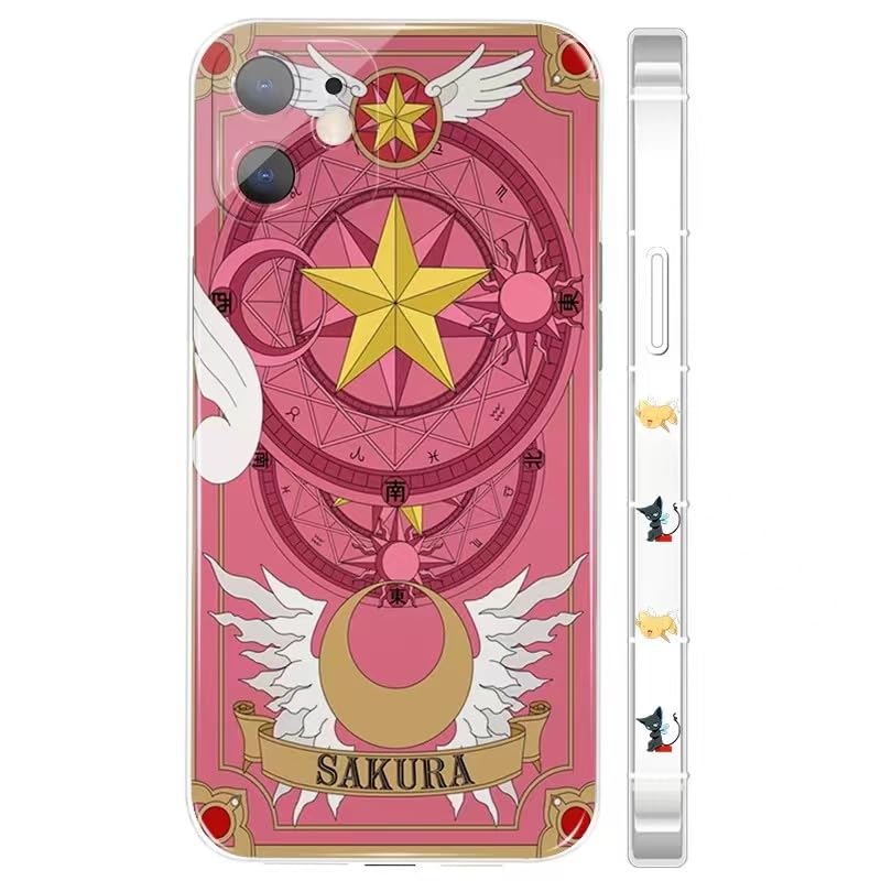 Amazon.co.jp: ZUSUR カードキャプターさくら iphone16 ケース